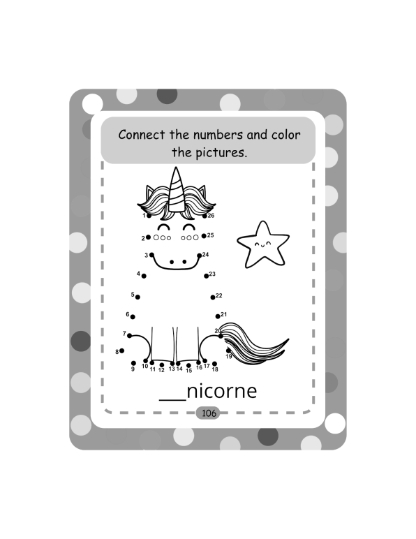 Pencil Control Writting Book for School Starters