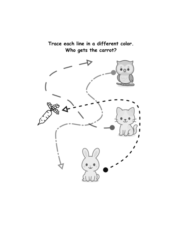 Tracing, Counting, Singing, Coloring