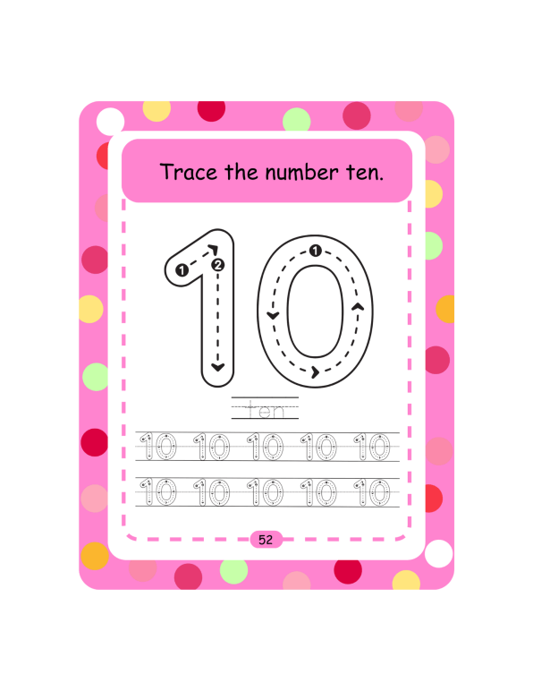 Kindergarten Tracing Letters & Sentences
